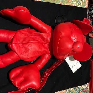 COPY - Christopher Raeburn | Disney, Minnie backpack purse. Red.